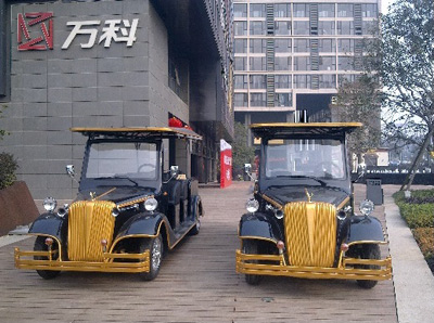 万科地产-电动看房车