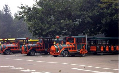 广州长隆野生动物园世界-无轨旅游观光小火车
