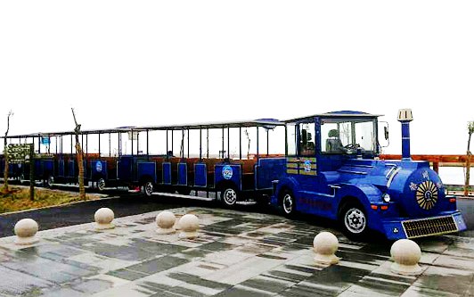 银川号无轨观光小火车-燃油观光小火车
