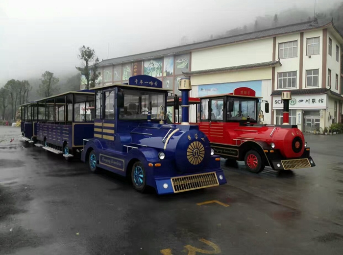 燃油观光小火车博尔瑞燃油观光小火车