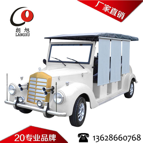 (银魅款)电动老爷车A款8座-白色